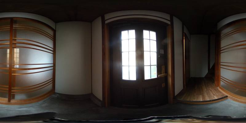 パノラマ画像玄関