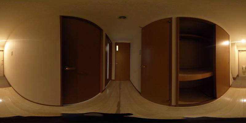 パノラマ画像玄関