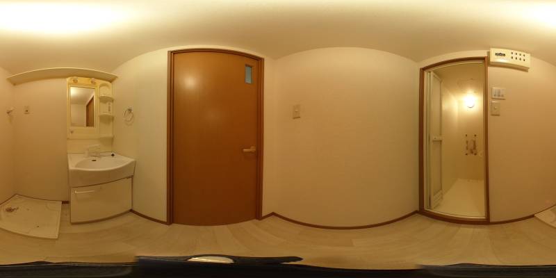 パノラマ画像洗面所