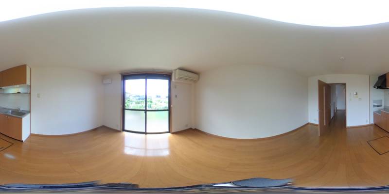 パノラマ画像リビング