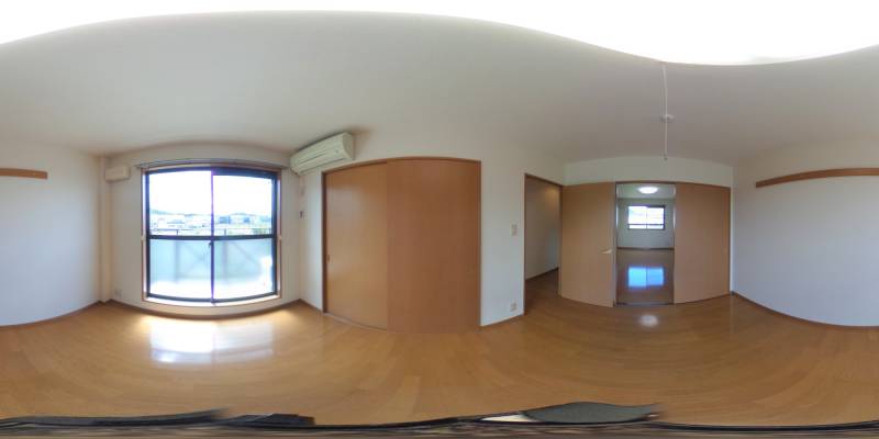 パノラマ画像洋室