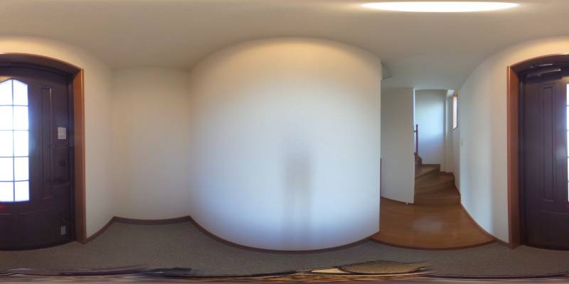 パノラマ画像玄関