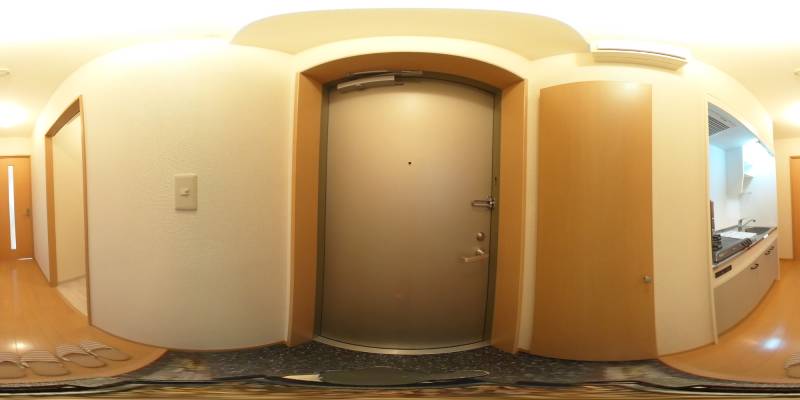 パノラマ画像玄関