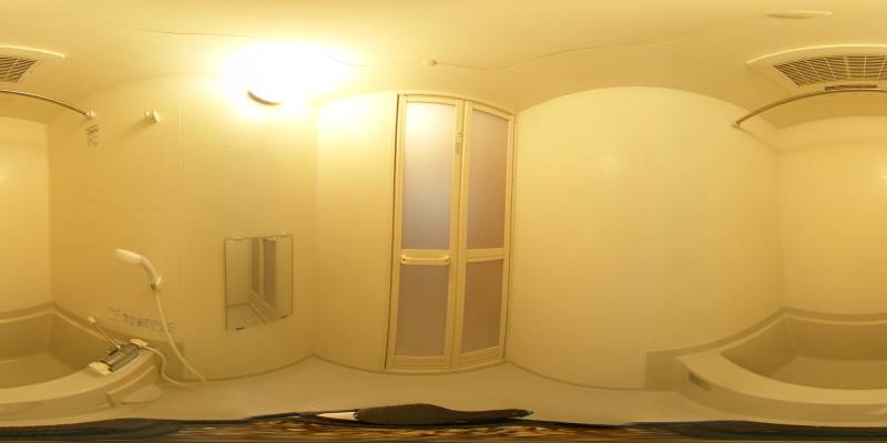 パノラマ画像バスルーム