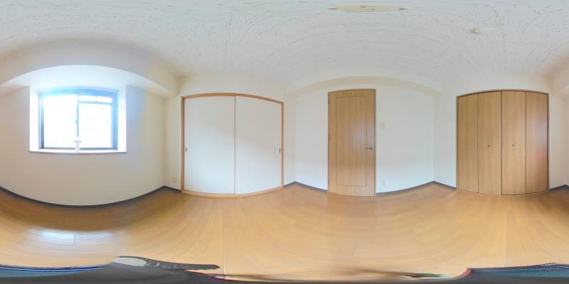 パノラマ画像洋室