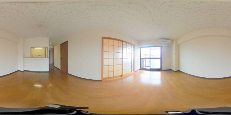 パノラマ画像リビング