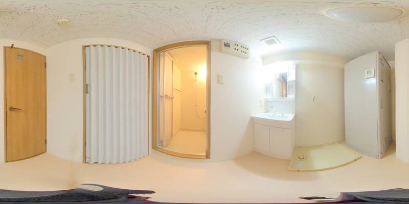 パノラマ画像洗面所