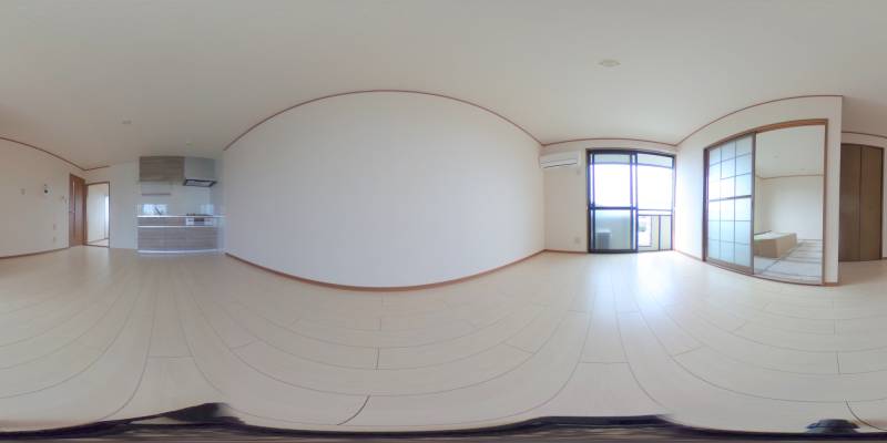 パノラマ画像リビング