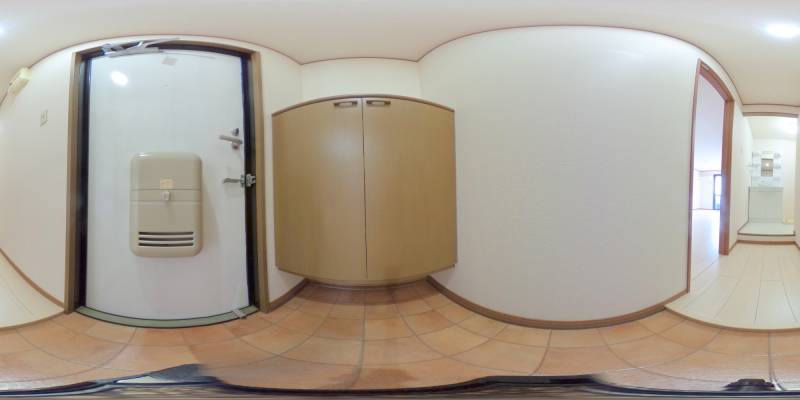 パノラマ画像玄関