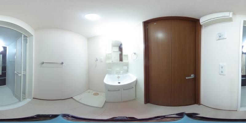 パノラマ画像洗面所