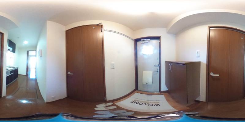 パノラマ画像玄関