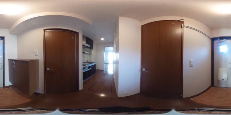 パノラマ画像玄関