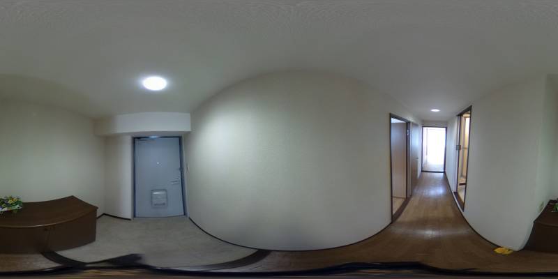 パノラマ画像玄関