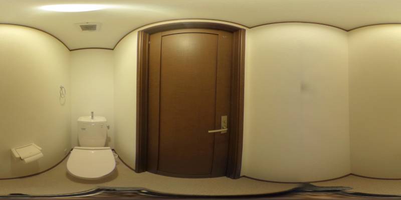 パノラマ画像トイレ