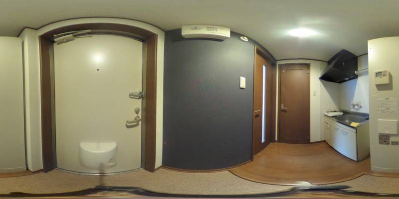 パノラマ画像玄関