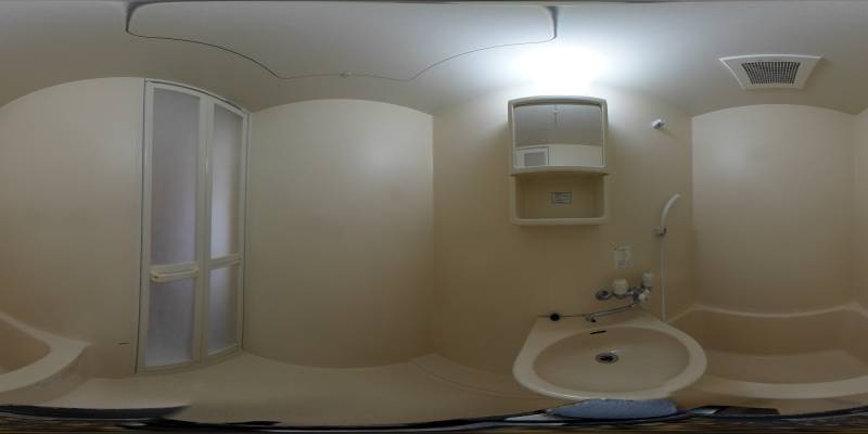 パノラマ画像バスルーム