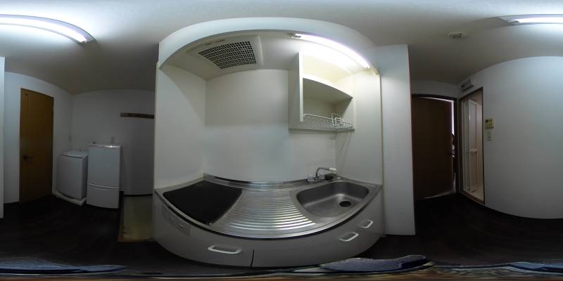 パノラマ画像キッチン