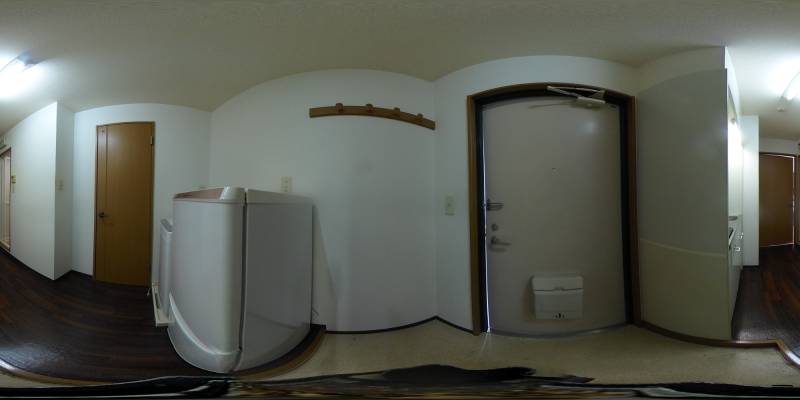 パノラマ画像玄関