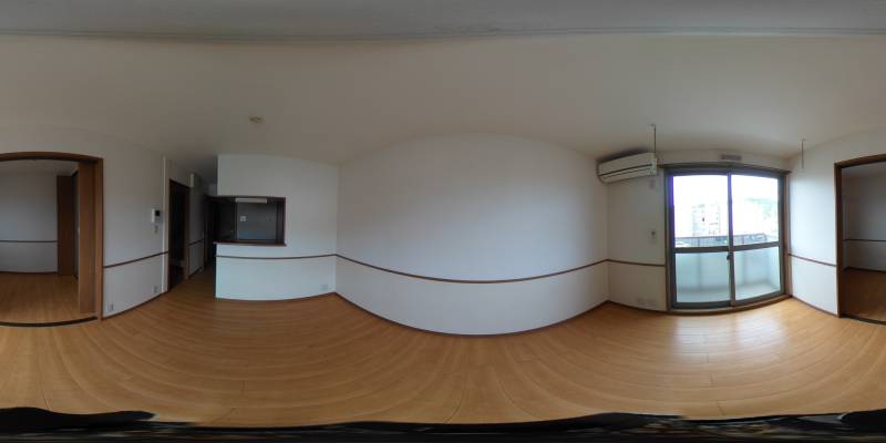 パノラマ画像リビング