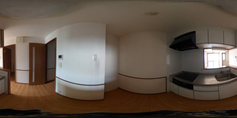 パノラマ画像キッチン