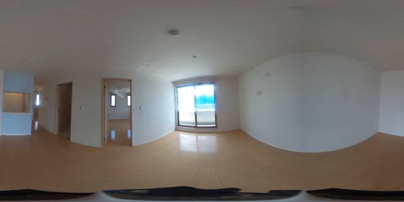 パノラマ画像リビング