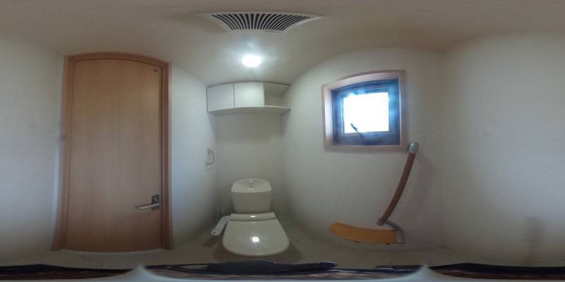 パノラマ画像トイレ