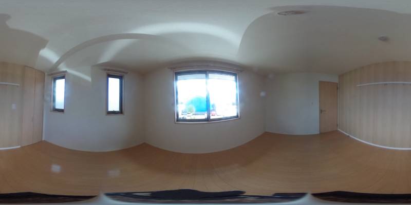 パノラマ画像洋室