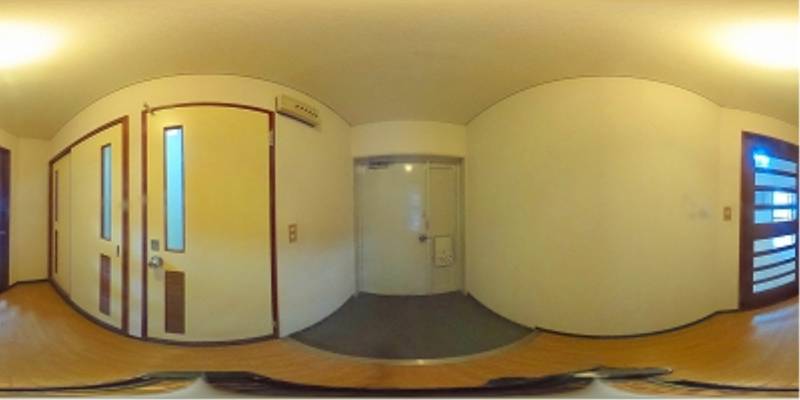 パノラマ画像玄関