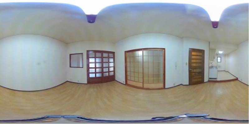 パノラマ画像リビング