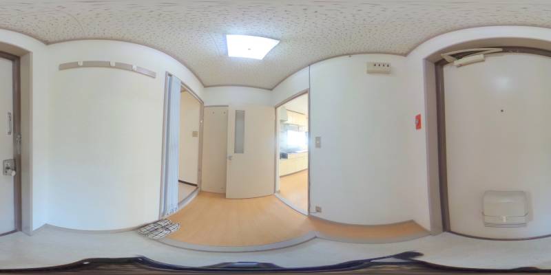 パノラマ画像玄関