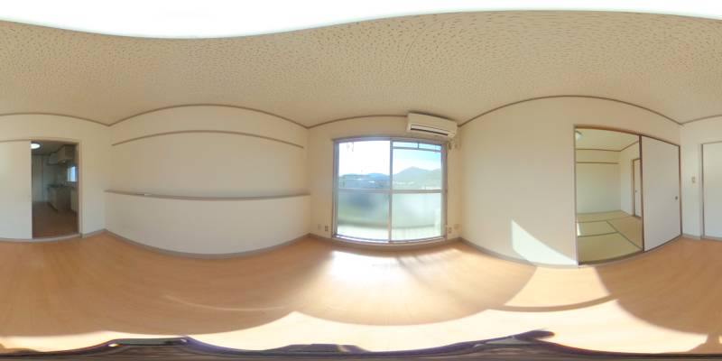 パノラマ画像洋室