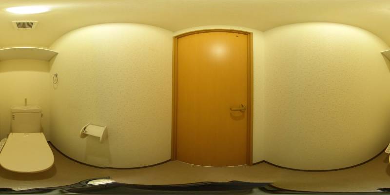 パノラマ画像トイレ