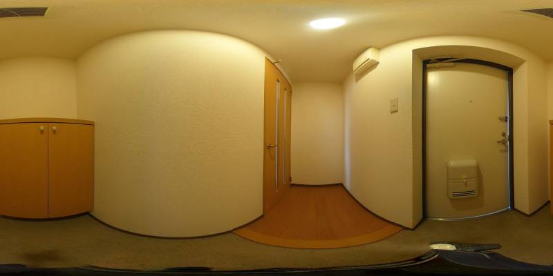 パノラマ画像玄関