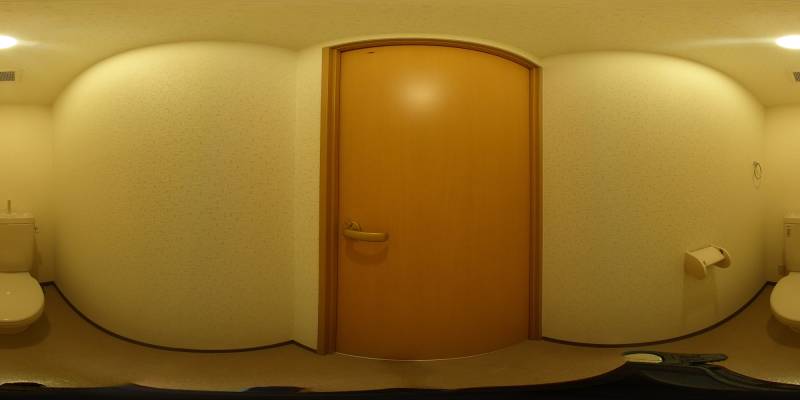 パノラマ画像トイレ