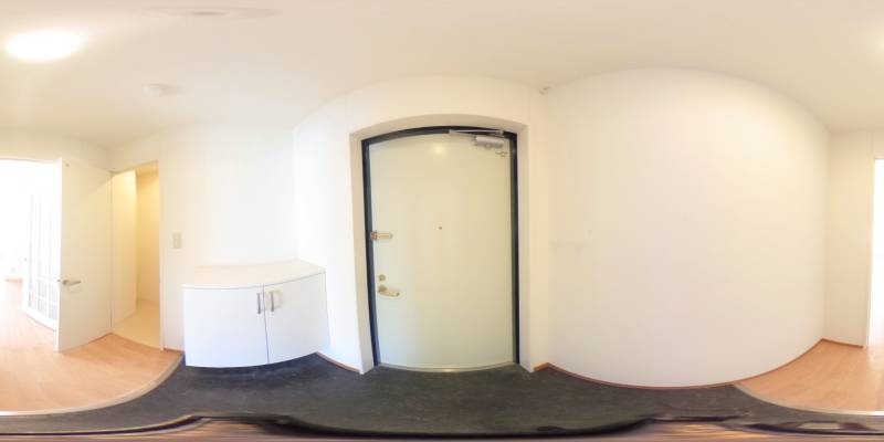 パノラマ画像玄関