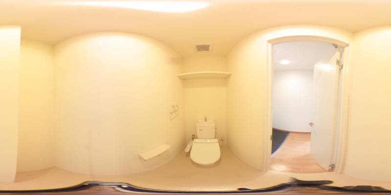 パノラマ画像トイレ