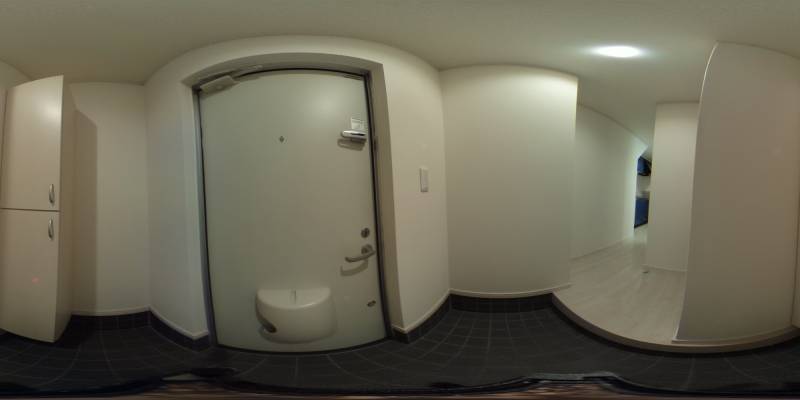 パノラマ画像玄関