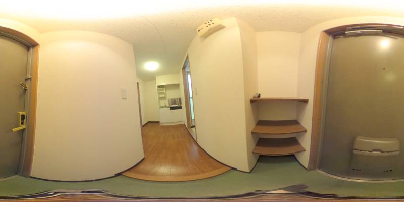 パノラマ画像玄関