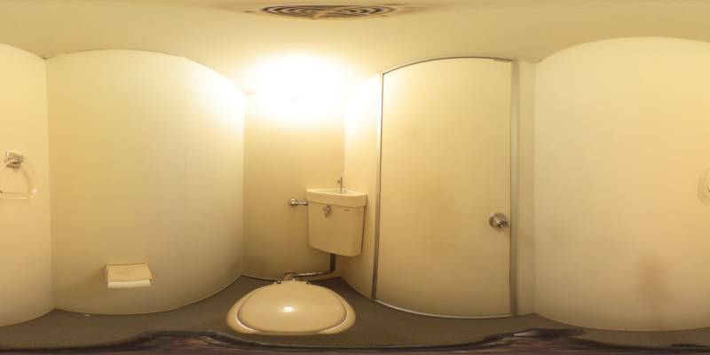 パノラマ画像トイレ