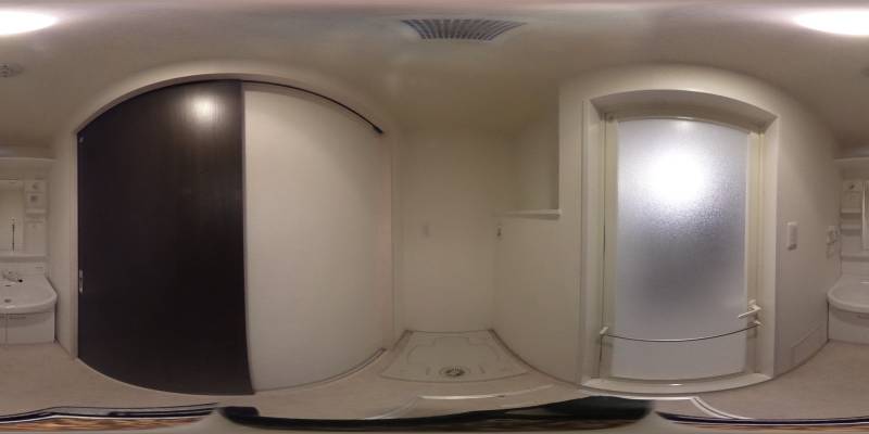 パノラマ画像洗面所