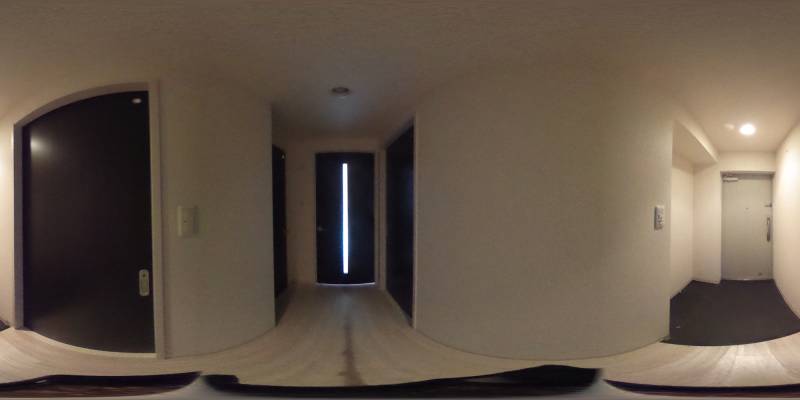 パノラマ画像玄関