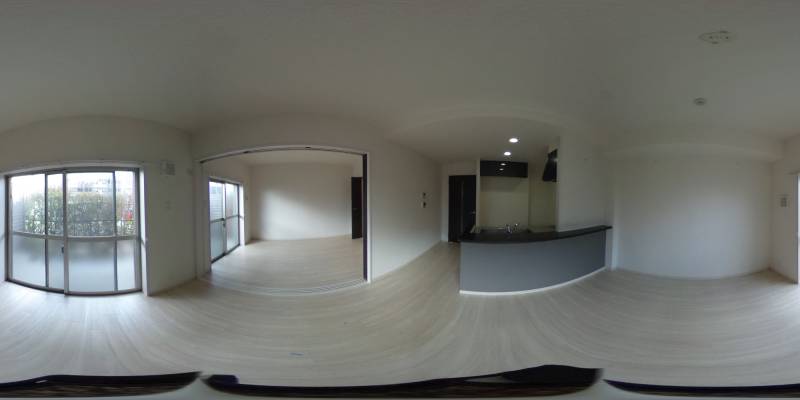 パノラマ画像リビング