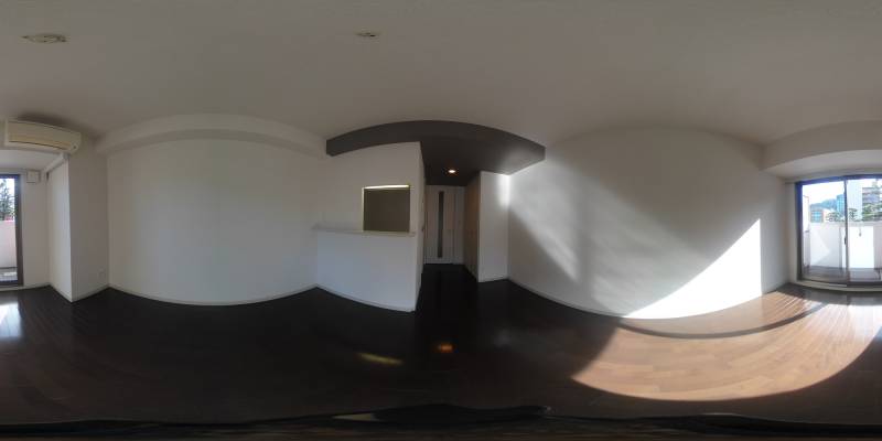 パノラマ画像リビング