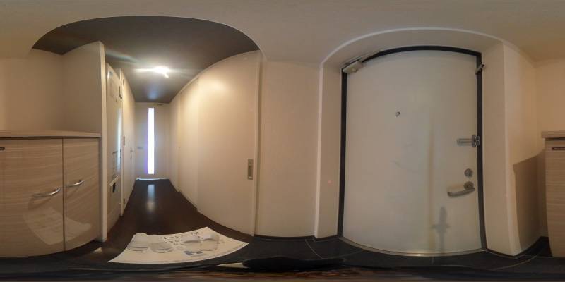 パノラマ画像玄関