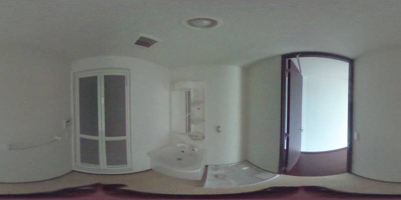 パノラマ画像洗面所