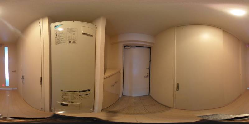 パノラマ画像玄関