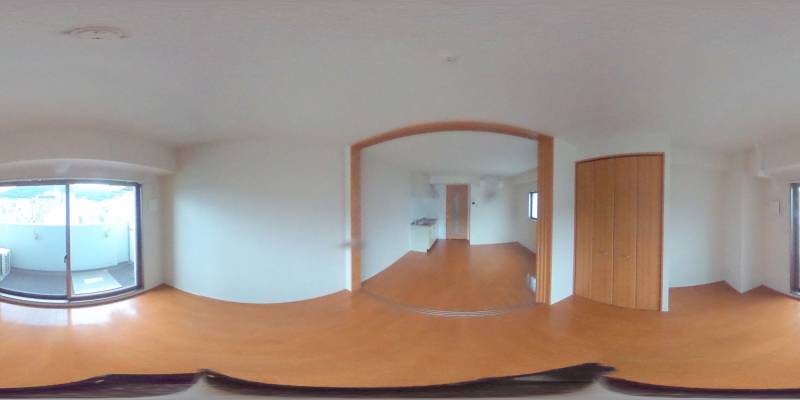 パノラマ画像洋室