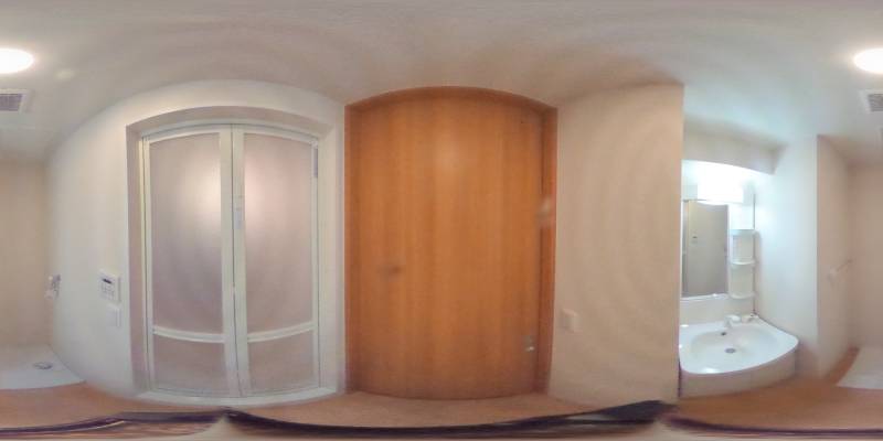 パノラマ画像洗面所