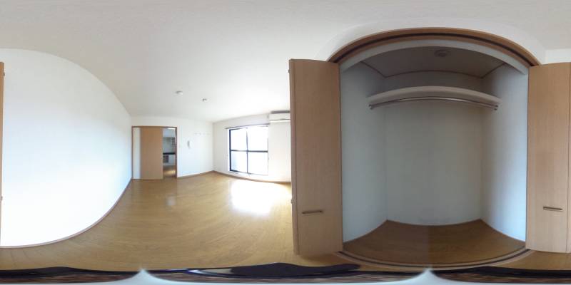 パノラマ画像洋室