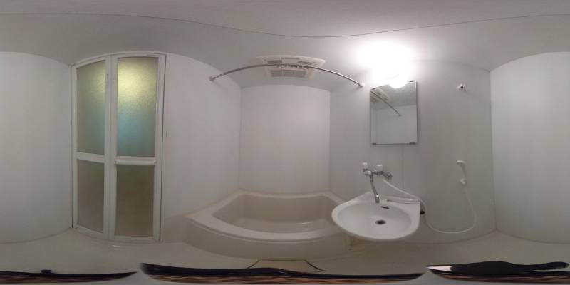 パノラマ画像バスルーム